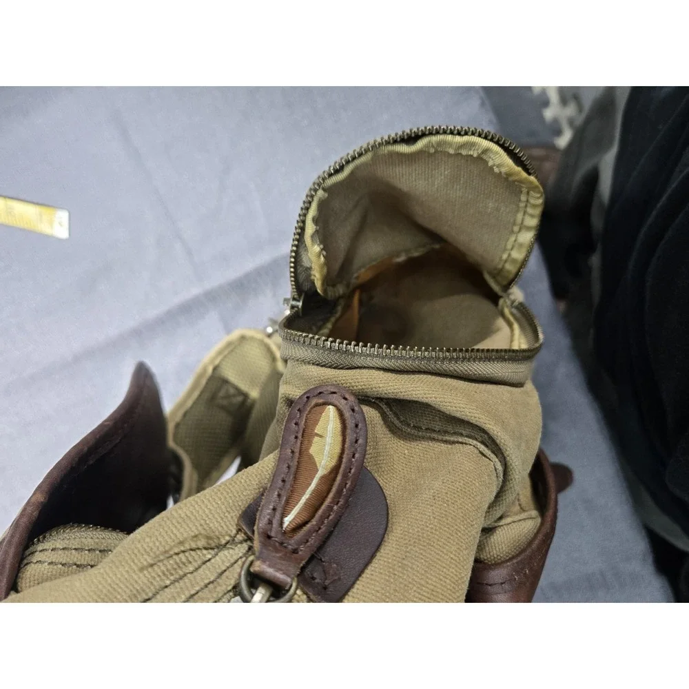 Bob Timberlake Luggage Rucksack Backpack Canvas Leather Bass Pro 2007